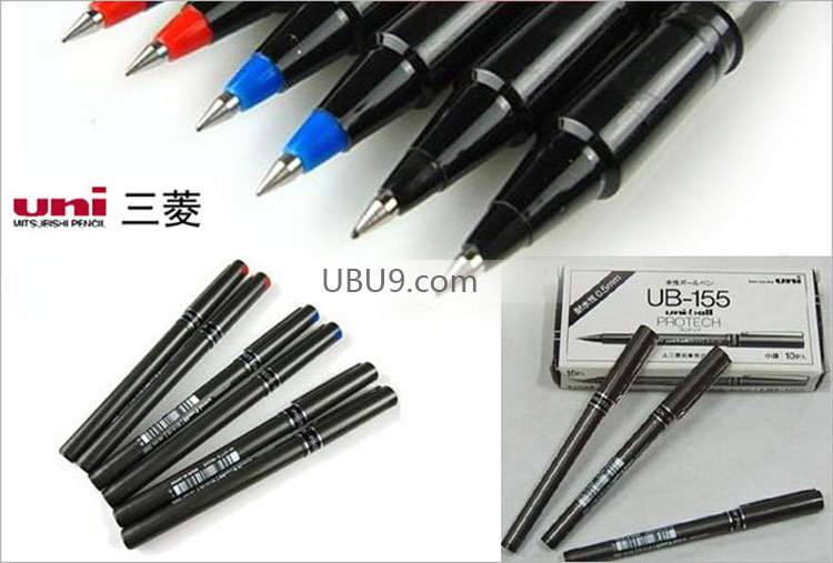 01qzbslub1551309-(14)日本三菱UB-155签字笔