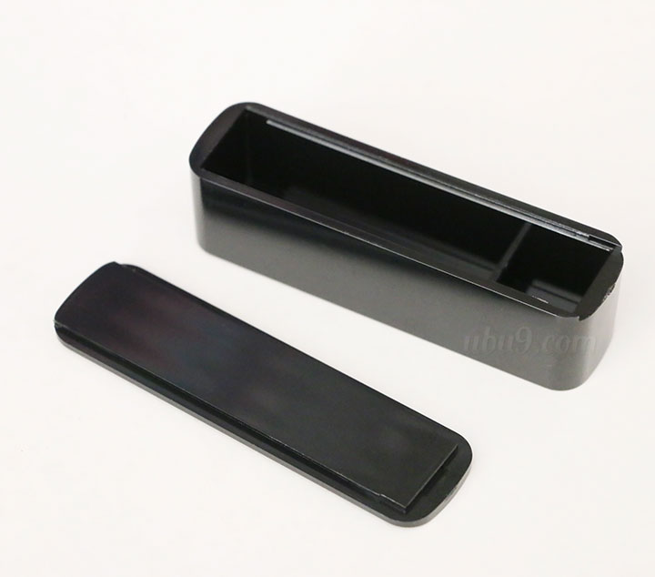 单枚黑色单格22mm 18mm法人方形印章盒
